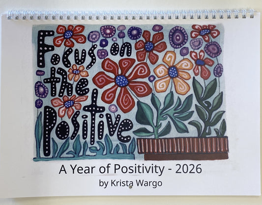 2026 A Year of Positivity Calendar