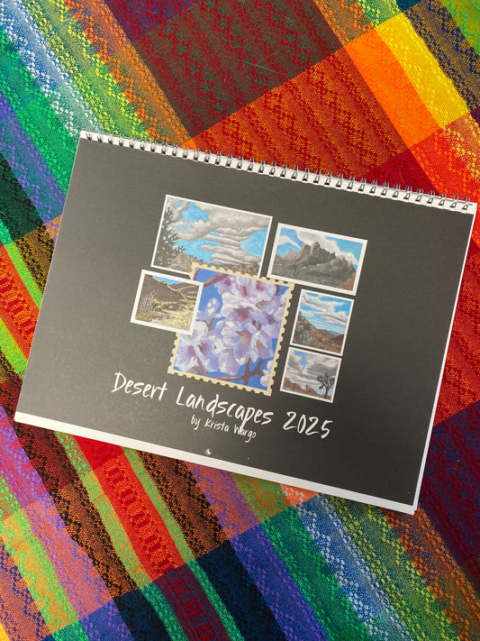 2025 Desert Landscapes Wall Calendar